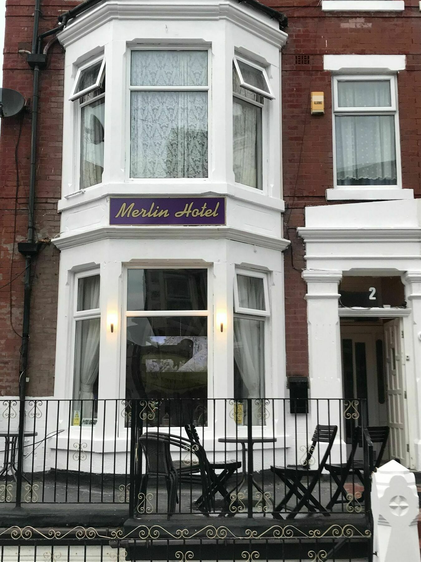 The Merlin Hotel 黑潭 外观 照片